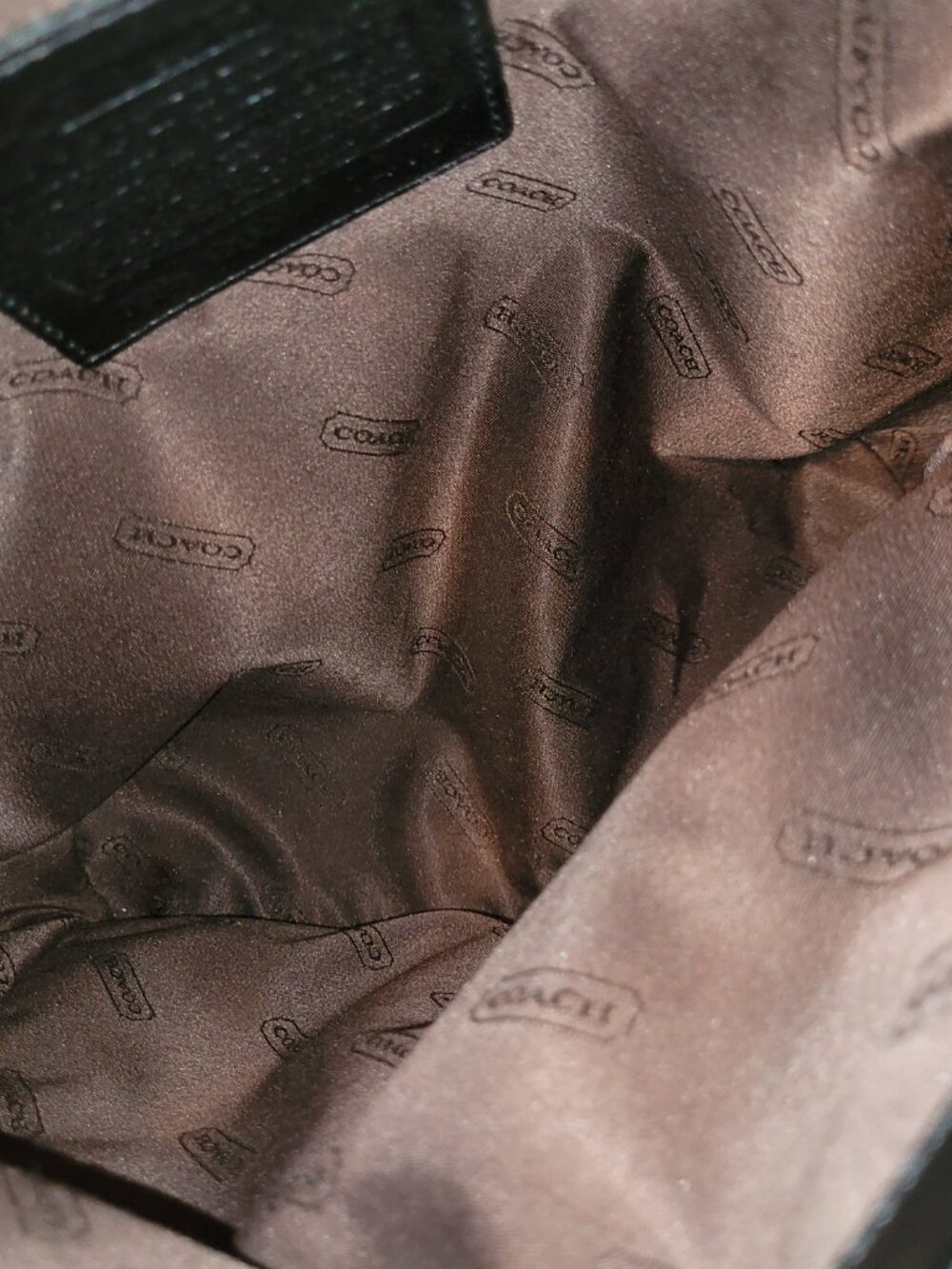COACH Mercer Nylon Twill Tote - Picture 10 of 12